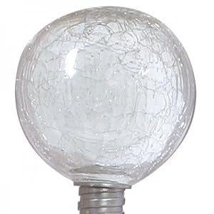 Allsop 29035 Solar-Powered Clear ;Globe Garden Art by 