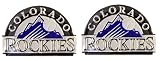 Colorado Rockies Post Earrings