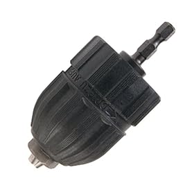 Hitachi 725405 3 8-Inch Keyless Conversion Chuck for 1 4-Inch Hex Impact Drivers by Hitachi