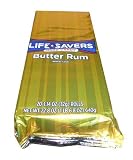Life Savers Candy, Butter Rum, 1.14-ounce Rolls, 14 Pieces Per Roll (Pack of 20)
