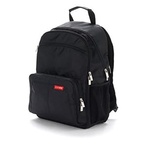 Skip Hop Via Backpack Diaper Bag, Black