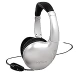 Koss TV/21 Cushioned Headphones - Silver, with Adjustable Headband