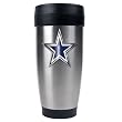 Dallas Cowboys 16oz Stainless Steel Travel Tumbler - Primary Logo NFL Football