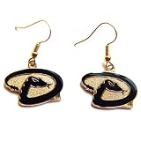 Arizona Diamondbacks Dangle Logo Earring Set Mlb Charm Gift