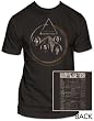 Pink Floyd World Tour Mens Fitted Jersey T-shirt