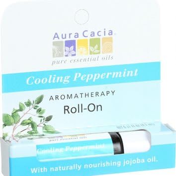 Cooling Peppermint Aromatherapy Roll-On 0.31 fl. Oz(pack of 3)