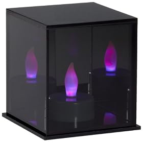 Ioio - 98105 - Bougie en LED effet miroir