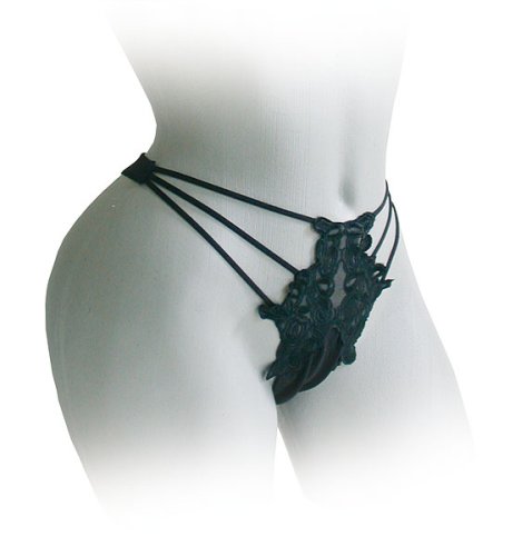 Rimba 5381381000 Slip TANGA schwarz One Size