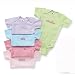 Gerber Fashion Onesies, 5 Pack, Girl, 12 Months
