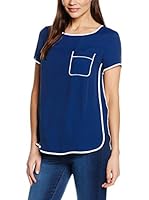 Cortefiel Blusa (Azul Marino)