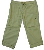 Kenneth Cole Reaction Adjustable Cargo Pants or Capris (2XL, Urban Khaki)