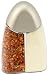 KitchenArt Dual Shaker With Airtight Seals, Champagne Satin