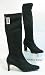Damen Stretch Stiefel schwarz