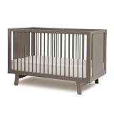 Oeuf Sparrow Crib in Grey