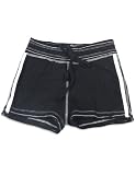 Purple Orchid - Girls Gym Short, Black (Size 10)