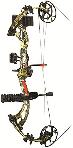 Precision Shooting Equipment Brute Force #60 Ready to Shot Bow Package, Mossy Oak, Left