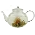 Flowering Tea Gift Set with Traditional Glass Teapot