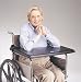 Soft Top Wheelchair Tray - Soft Top Tray Soft Top Wheelchair Tray Foam padded surface is gentle on arms and elbows. Fits wheelchairs from 20&rdquo; to 22&rdquo;.