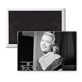 Grace Kelly - 3x2 inch Fridge Magnet - large magnetic button - Magnet