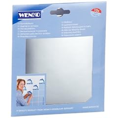 Wenko 7170100 Spiegel-Kacheldekore im 10-er Set - selbstklebend, abwaschbar, pflegeleicht, 14.8 x 14.8 cm je St�ck