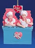 I Love Lucy Job Switching Chocolate Factory Christmas Ornament