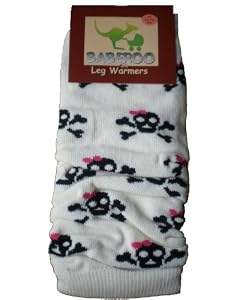 Baberoo Baby Leg Warmers 0 to 3 yrs, Skull & Bones