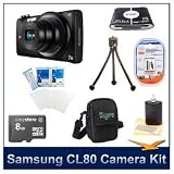 TL240 Digital Camera Black Kit w/ Memory Card, Card Reader, Case, Battery