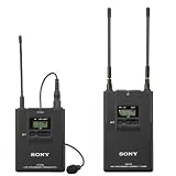 Cheap Sony UWPV1 Lavalier Microphone, Bodypack Transmitter & Portable RX Wireless System, Operating on TV Channels 30 to 33