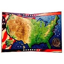 Commemorative Quarter Map