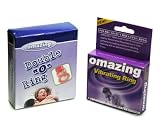 Omazing Double O Vibrating Ring Male Ring Erection Aid Economy Pack