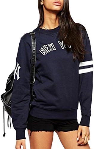 Rise World Women's Slouchy Pullover Navy Size L