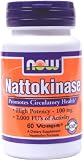 NOW Foods Nattokinase 100mg, 60 Vcaps