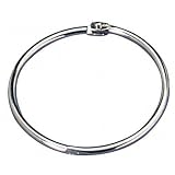 (Price/BX)Book Rings, 3 Diameter, Silver