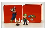 SUPER MARIO FIGURE TINS LUIGI & PARAGOOMBA