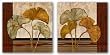 Urban Ginkgo Set by John Kime 24"x24" Art Print Poster