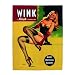 Retro Wandbild WINK MAGAZINE PIN UP GIRL