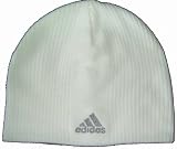 Adults Adidas Corporate Knitted Beanie Woolly White Hat