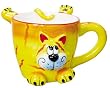 ZooBuds Cat Hand Painted 8 Ounce Mug