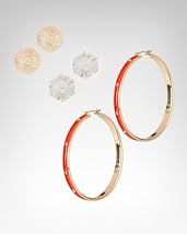 Enamel Hoop & Novelty Trio Set