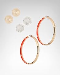 Enamel Hoop & Novelty Trio Set