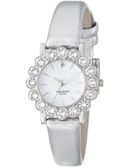 kate spade new york Womens 1YRU0349 Stainless Silver Belvedere Strap Watch