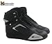 Mens Advanced Xelement Black Lace Up Motorcycle Boots Image