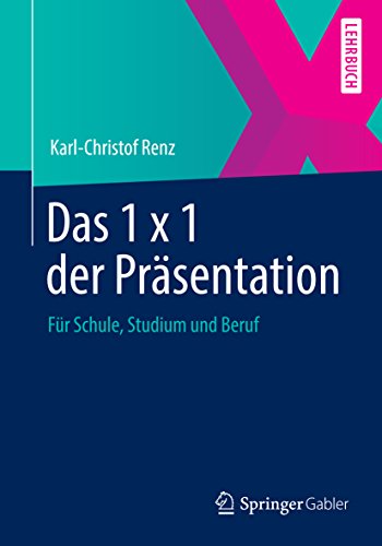 Das 1 x 1 der Präsentation: Für Schule, Studium und Beruf (German Edition)