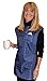 TidyTop Stylish Clothing Protector, BLUES, Adult Bib, 18