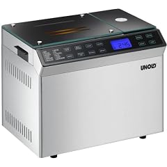 Unold 68615 Backmeister Skala Brotbackautomat mit Waage und automatischem Zutatenspender / 1200 g Brotgewicht / Waage bis 3 kg / Zeitwahltaste