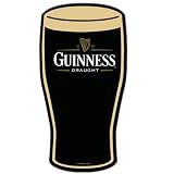Guinness Stout Pint Beer Die Cut Metal Tin Sign