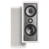 Polk Audio TC265i Rectangular 6.5-Inch 3-Way In-Wall Loudspeaker (Single, White)