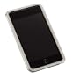 Gilty Couture Silver-plated Bezel Faceplate with Clear Swarovski Crystals for iPod touch 1G