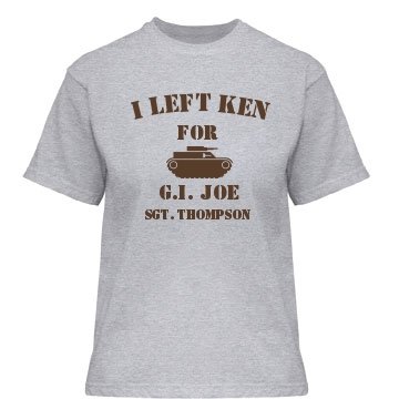  Gi Joe: Custom Misses Relaxed Fit Gildan Ultra Cotton T-Shirt