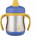 Foogo by Thermos Leak-Proof SS 7 oz Sippy Cup with Handle in Blue